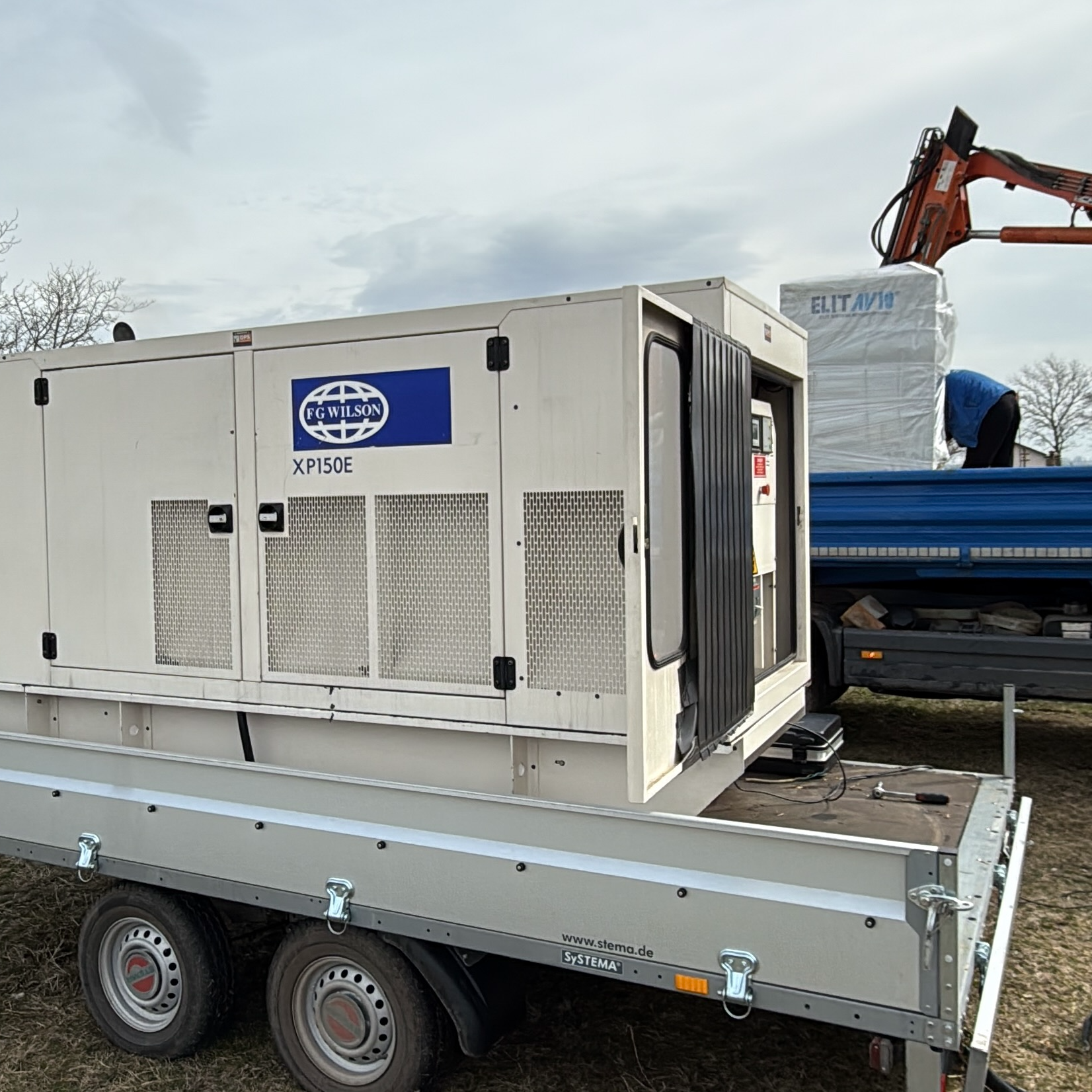 rent agregat /iznamljivanje agregata FGW xp150 150KVA